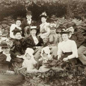 Picnicing in Castle Eden Dene