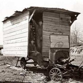 Camping car, Tennessee 1936.