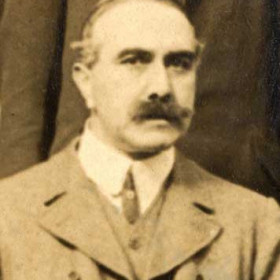 DOCTOR DILLON   Photograph from "First ambulance class Dawdon Colliery c 1924?"