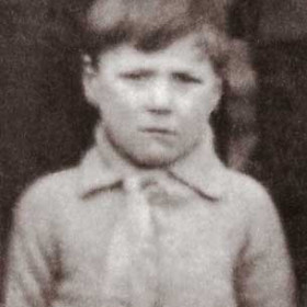 Billy Dow. Photograph- Seaton Village School c1924