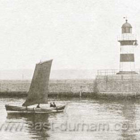 New lighthouse c 1908