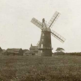 Windmill Easington, before 1913.