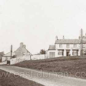Half Moon Inn at left.
