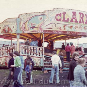 The Hoppings, Newcastle's annual fair on the Town Moor in 1978.