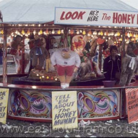 The Hoppings, Newcastle's annual fair on the Town Moor in 1978.