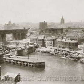 Newcastle from St Mary's Gateshead.