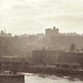 Newcastle from the river