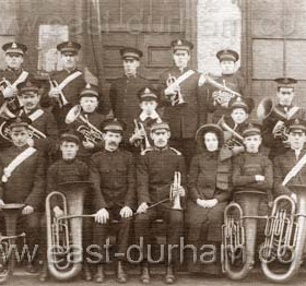 Salvation Army Band, Seaham, date not known