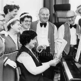 Parkside Jolly Companions concert party.
Photograph from Robert Grieves