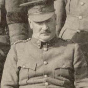 Major G HARDY   Volunteers  1911.