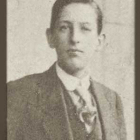 R HERDMAN, p/graph from St John's Roll of Hon. WW1