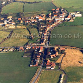 Hawthorn Village c 2000.    
Copyright FlyingFotos  www.seahamfromtheair.co.uk