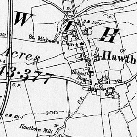 Map of Hawthorn 1895