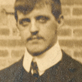 T Lightfoot;  Photograph from "First ambulance class Dawdon Colliery c 1924?"