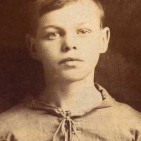 W Neil, player for New Seaham Boys 1908-09. Photograph 1909