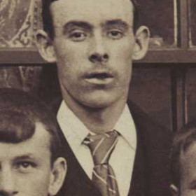 T Nesbit, committee member with Seaham Villa AFC. Photograph 1899