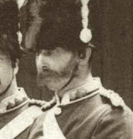 R BRYDON (Major) Volunteers  c 1890.