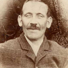David Reed b 1854, husband of  Isabelle, son of Emmanuel b 1820
