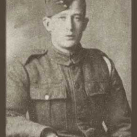 A ROBSON, p/graph from St John's Roll of Hon. WW1