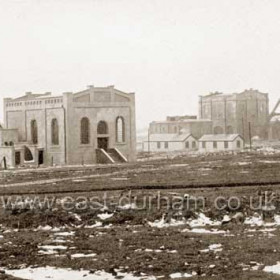 The new Castle Eden Colliery in the course of Development.    Photo Bob Williams