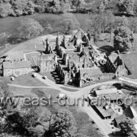 Finchale Abbey on the River Wear.