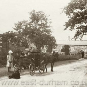 Foxcover Lane Herrington c 1900.