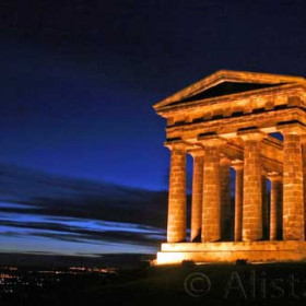 Great photograph of Penshaw Monument by Alistair Kirk.  Large files of this and other photographs by Alistair can be accessed at
 http://www.panoramio.com/photo/12035505