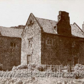 The Old Hall Washington, built on the site of residence of George Washington's predecessors 1183-1400.