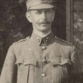 Major W WARHAM  Volunteers  1911.