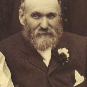 W WOOD, , vice president of Seaham Villa AFC. Photograph 1899