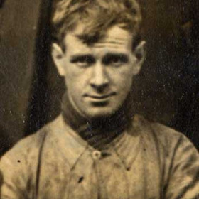 J WOODHOUSE;  Photograph from "First ambulance class Dawdon Colliery c 1924?"