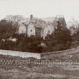 The Old Hall Washington, built on the site of the residence of George Washington's predecessors 1183-1400.