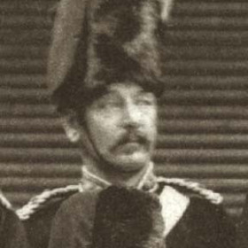 Major G YOUNG  Volunteers  c 1890.