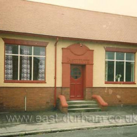 Blackhall Miners Institute was built in 1925, when the Colliery closed it was used as a dance hall , later it was converted into 4 two bedroomed flats. Photograph and caption, Bob Williams