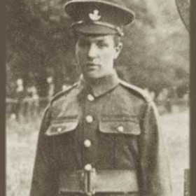 W CLYDE, p/graph from St John's Roll of Hon. WW1
