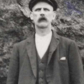 MR COYLE father of (James Coyle b 24 May 1885 d 1 Jul 1955) Photograph c1895