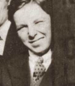 JIM CRAIG, p/graph outside 7 Blandford Place in the late 1920s.