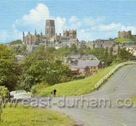 Cathedral and castle to the right.