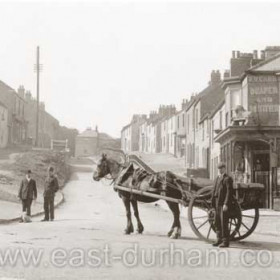 Easington Village, looking up Rosemary Lane