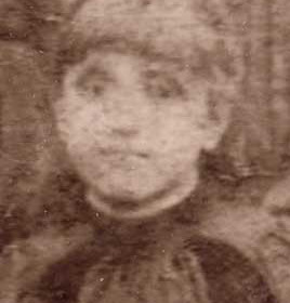 Hannah Hood photographed at the National School in 1888
Photograph from Thwaites