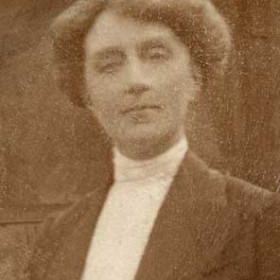 WIFE of Rev Ramsbotham Christ Church c 1908.