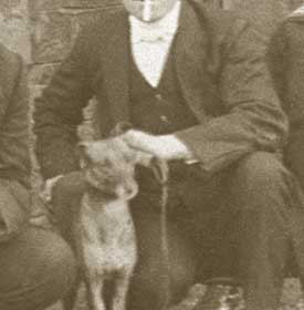 WILLIAM RAWLING. P/graphed at the Dun Cow, Seaton Village 1921.