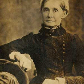 DOROTHY SAUNDERS  Matron of Hospital, Tempest Rd. Died in 1890 aged 56